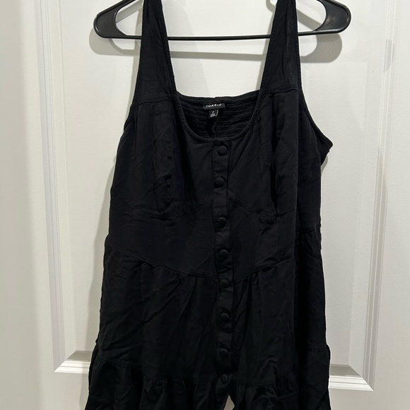 torrid Tops - Black Button-Down Sleeveless shirt